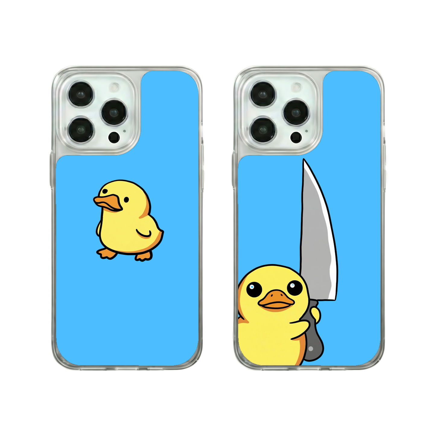 Bıçaklı Ördek 3D Kılıf