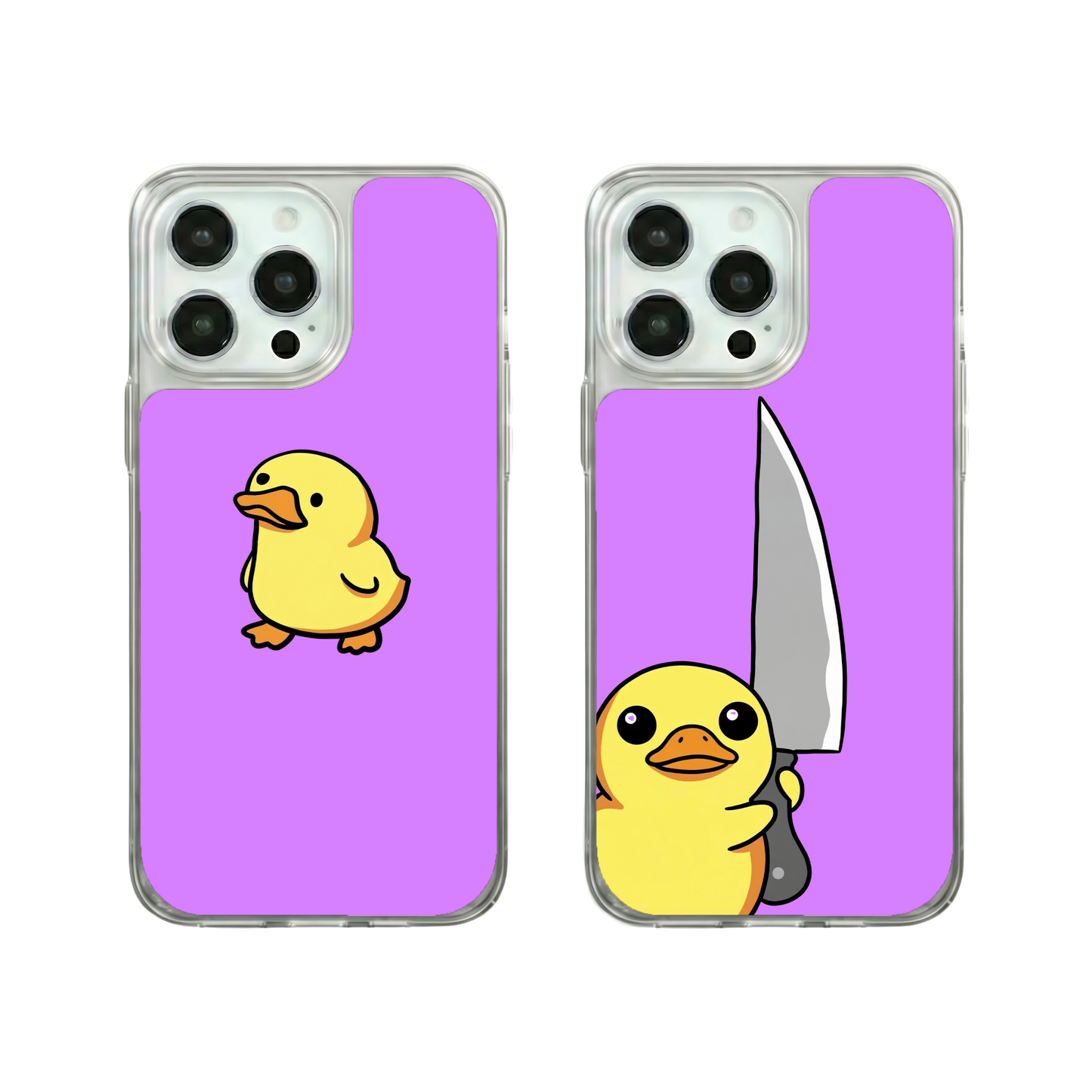 Bıçaklı Ördek 3D Kılıf