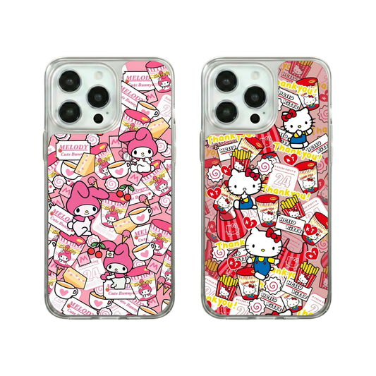 Hello Kitty ve My Melody 3D Kılıf