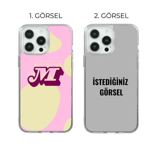 Kişiye Özel Harf 3D Kılıf