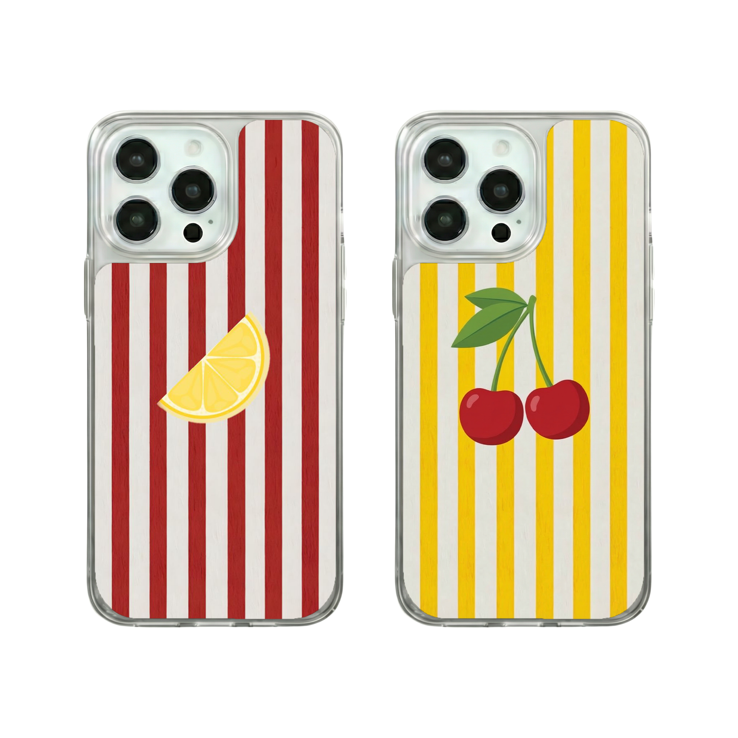 Kiraz ile Limon 3D Kılıf