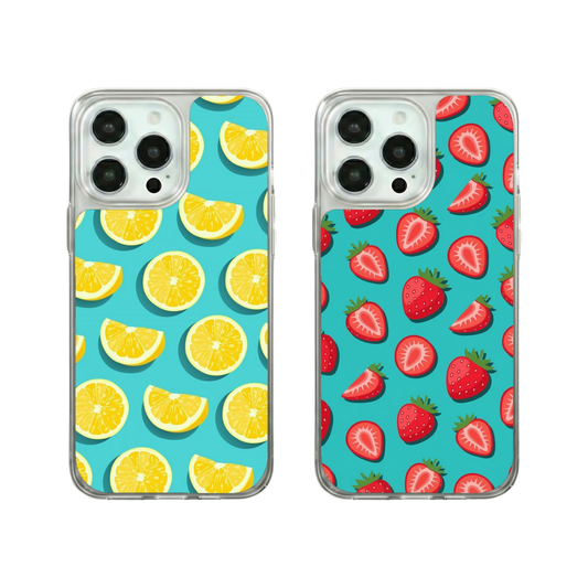 Limon ile Çilek 3D Kılıf