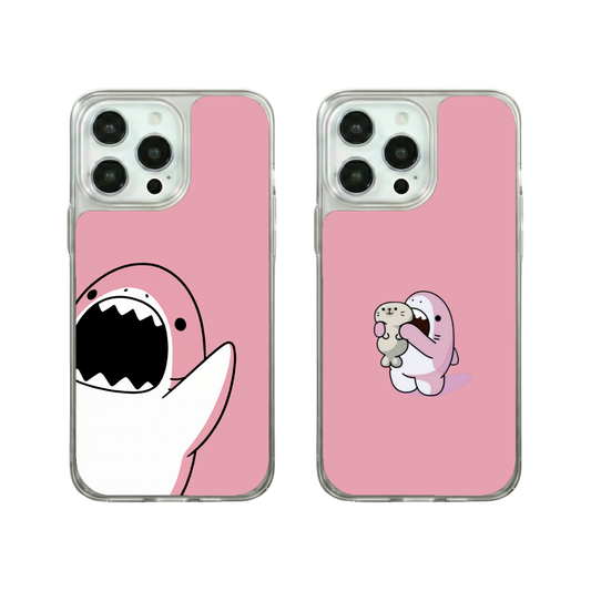 Pembe Köpek Balığı 3D Kılıf