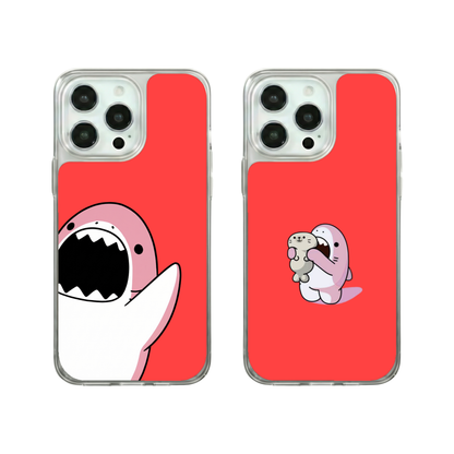 Pembe Köpek Balığı 3D Kılıf