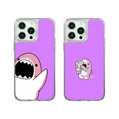 Pembe Köpek Balığı 3D Kılıf