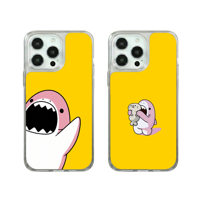 Pembe Köpek Balığı 3D Kılıf