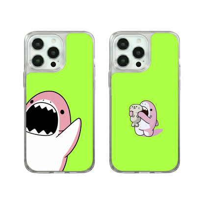 Pembe Köpek Balığı 3D Kılıf